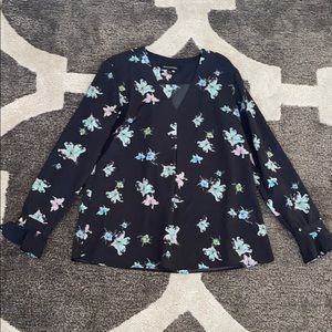 Banana Republic Floral Blouse